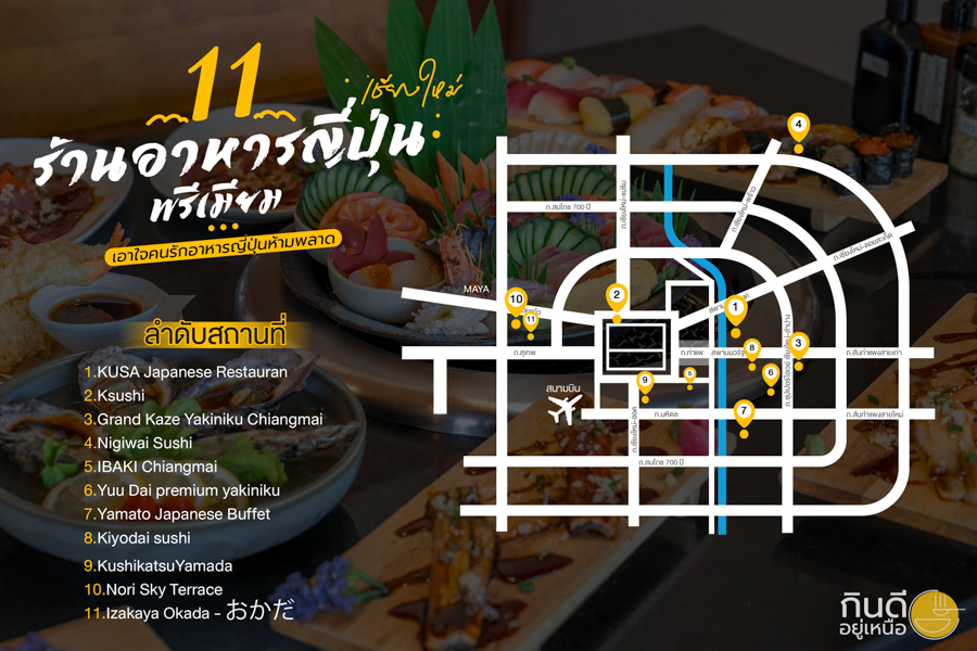 ร้านอาหารญี่ปุ่นเชียงใหม่พรีเมียม