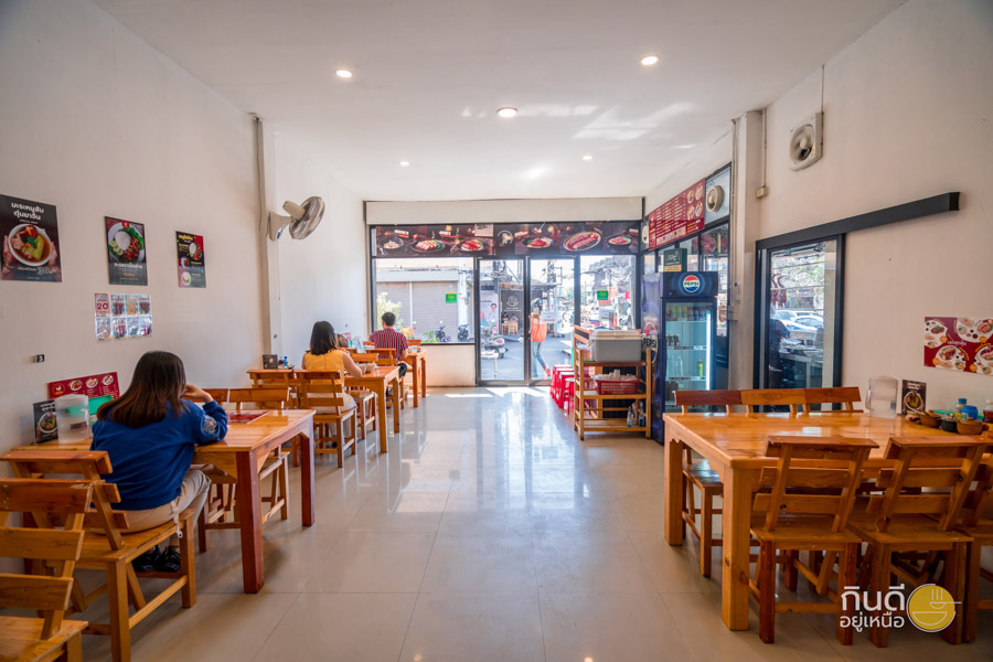 บรรยากาศด้านในร้าน