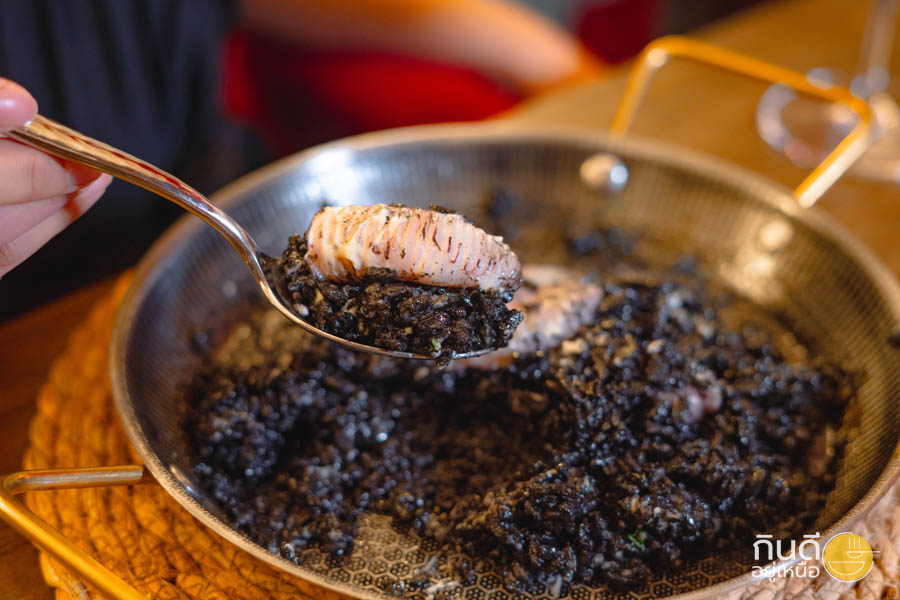 5.Arroz Negro Paella หมึกดำปาเอญ่า